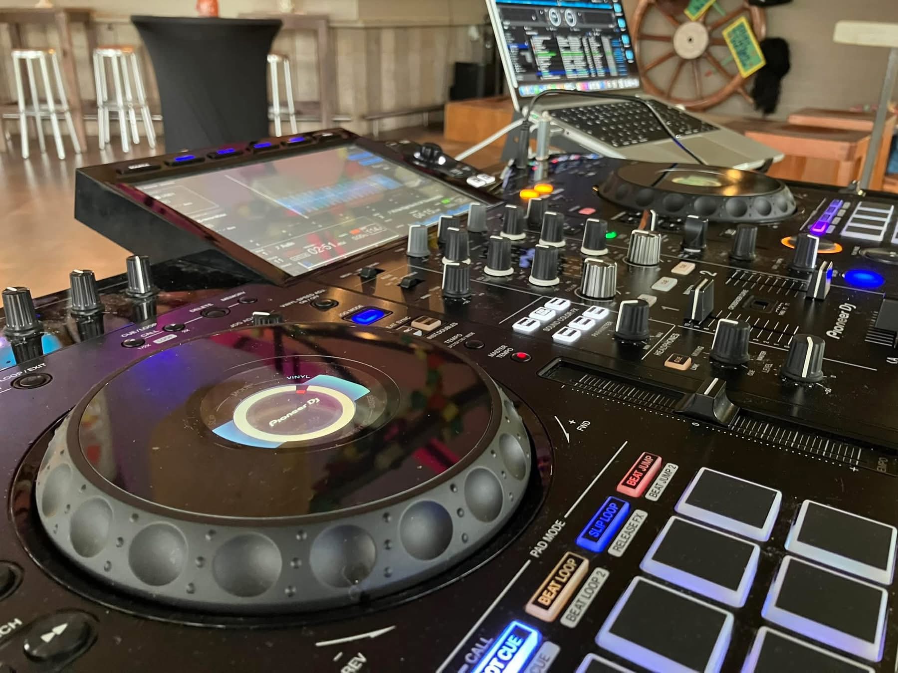 DJ-controller van DJ Finz